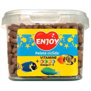 ENJOY Hrana pentru pesti Ciclide, Pelete 99g/225ml 