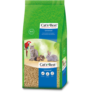 CAT'S BEST Universal Asternut igienic pentru rozatoare, pisici, pasari 40L/22kg