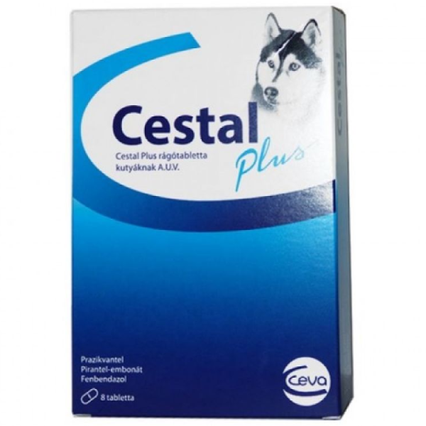 Antiparazitar intern pentru caini Cestal Plus Chew 1tab