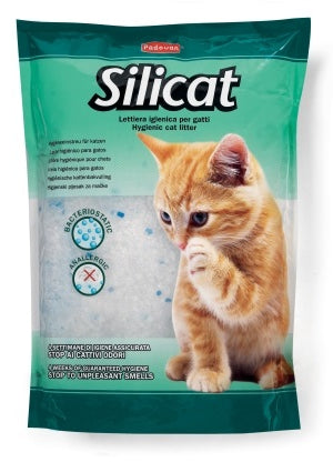 PADOVAN SILICAT, Nisip silicat pentru pisici, 5L/ 2,2 kg