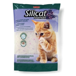 PADOVAN SILICA, Nisip silicat pentru pisici, cu lavanda 5 L/2,2 kg