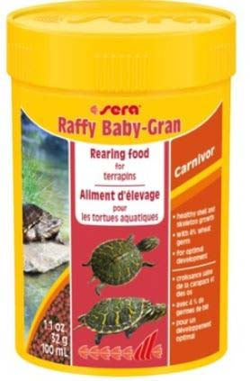 SERA RAFFY BABY-GRAN Hrana granulata pentru broaşte ţestoase tinere 100ml/32g