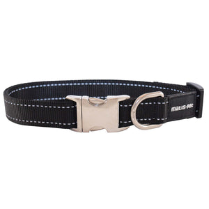 MATIS Klik Zgarda City Style cu catarama metalica 20mm/35-50cm, Negru