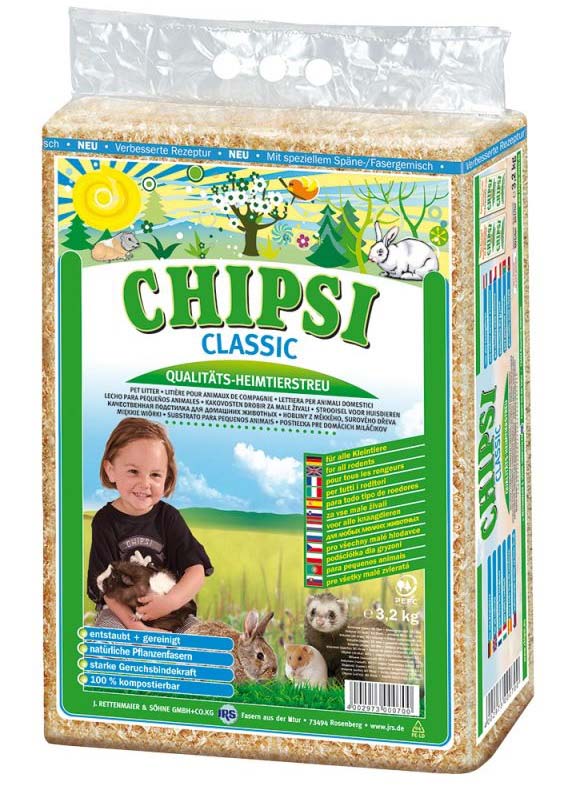 CHIPSI Classic Rumegus pentru rozatoare 60L/3,2kg