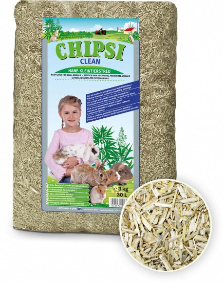 CHIPSI Clean Aşternut pentru rozătoare, păsări şi reptile 30L/3kg - Maxi-Pet.ro