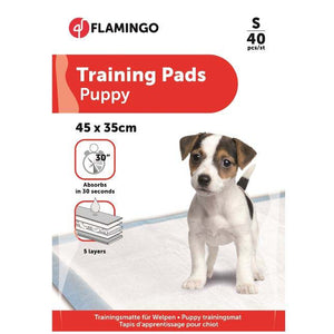 FLAMINGO Covorase absorbante pentru catei, S, 40 buc/45x35cm