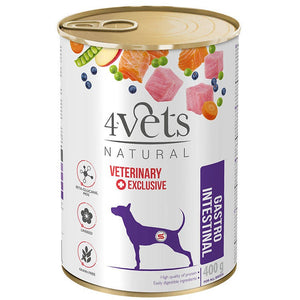 4VETS Natural Conserva pentru caini Gastro Intestinal 400g