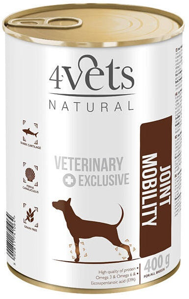 4VETS Natural Conserva pentru caini Joint Mobility 400g