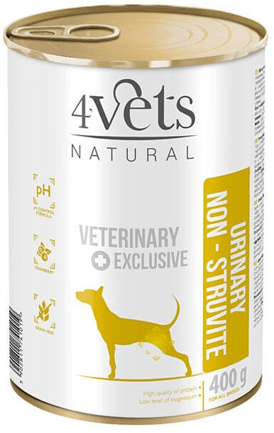 4VETS Natural Conserva pentru caini Urinary Non-Struvite 400g