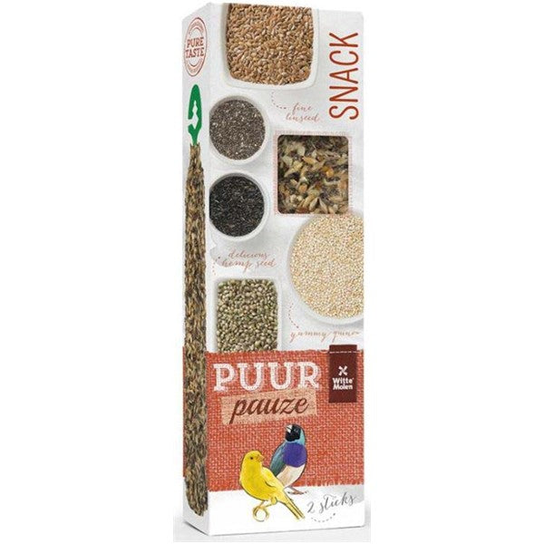 PUUR Pauze Snack pentru păsări, cu seminţe pentru păsări 60g - Maxi-Pet.ro
