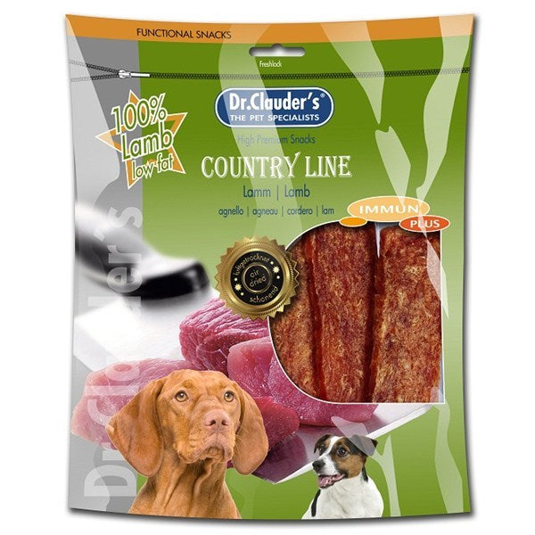 DR. CLAUDER'S Dog Premium Country Line 100% carne deshidratată de miel 170g - Maxi-Pet.ro