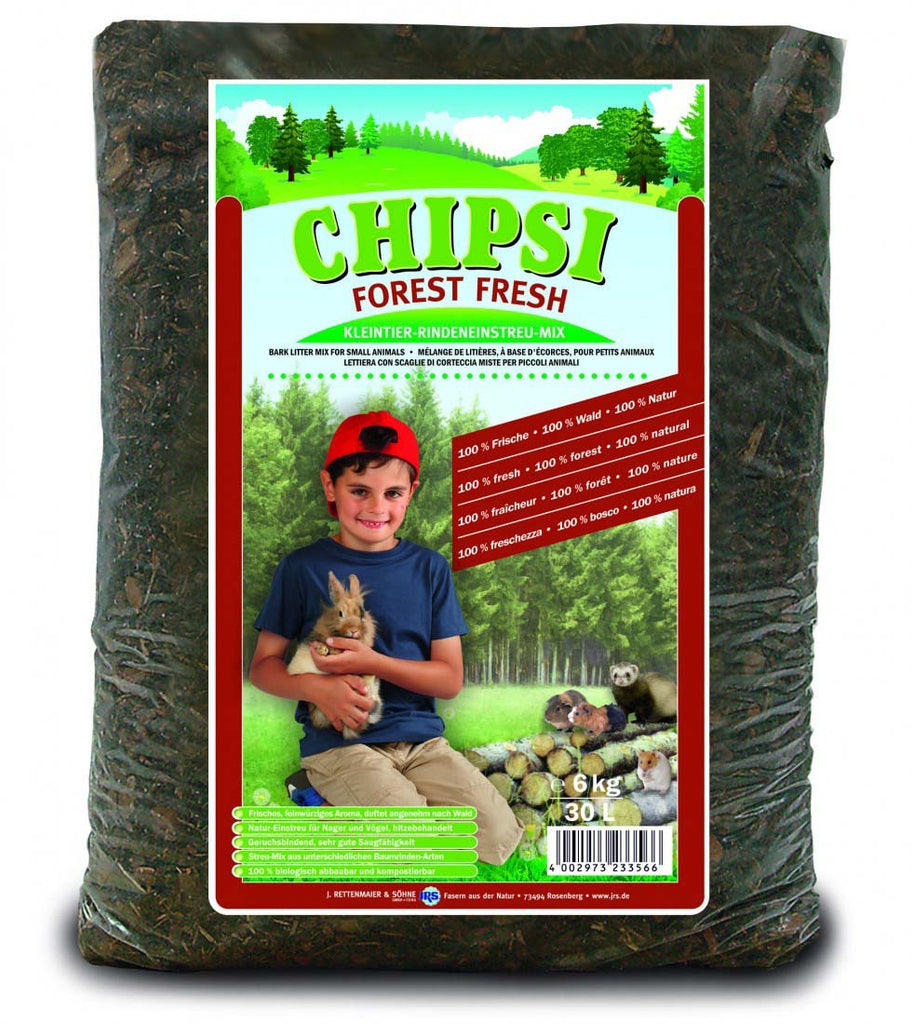 CHIPSI Forest Fresh Asternut pentru rozatoare, pasari si reptile 30L/6kg