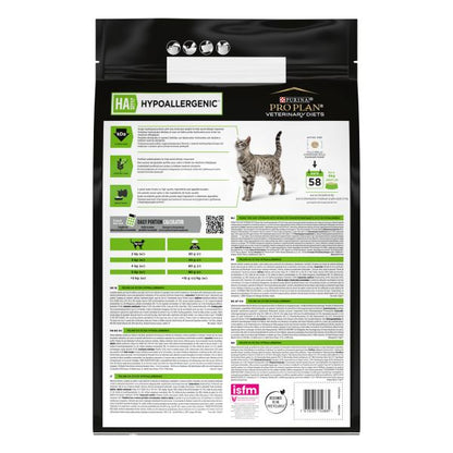 PRO PLAN VETERINARY DIETS® HA Hypoallergenic, dietă veterinară pentru pisici