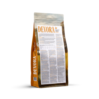 DEVORA GRAIN-FREE CAT ADULT CURCAN SI RATA 7.5KG