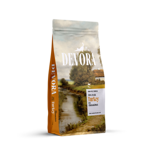 DEVORA GRAIN-FREE CAT ADULT CURCAN SI RATA 7.5KG