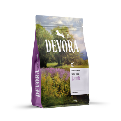 DEVORA DOG GF LARGE MIEL 4 KG