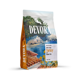 DEVORA STARTER & PUPPY GF MINI CURCAN CU HERING 4KG