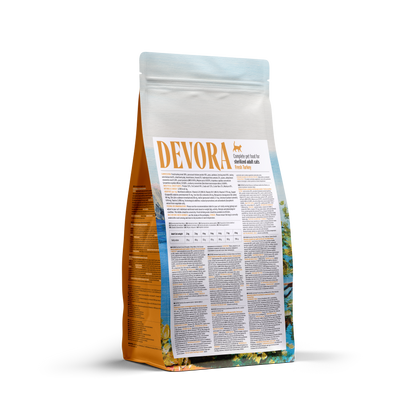 DEVORA GRAIN-FREE CAT ADULT STERILISED CURCAN SI HERING 2KG