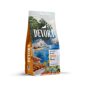 DEVORA GRAIN-FREE CAT ADULT STERILISED CURCAN SI HERING 2KG