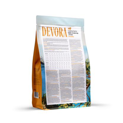 DEVORA STARTER & PUPPY GF MINI CURCAN CU HERING 4KG