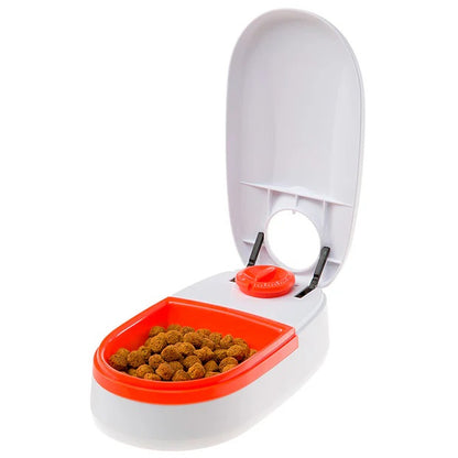 FERPLAST Hrănitor interactiv Cometa, cu închidere, 13x23x7cm, 400ml