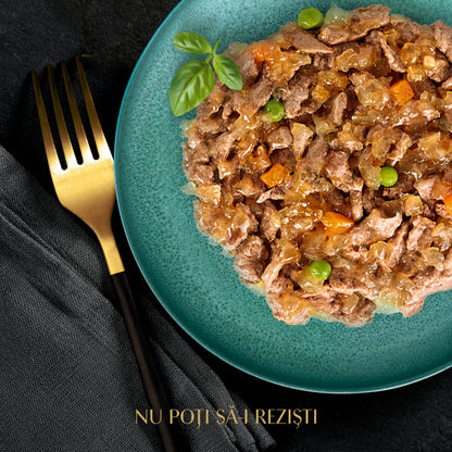 SHEBA Nature's Selectie de Pasăre cu Pui, Curcan, Raţă şi Pasăre, în aspic 4*85g