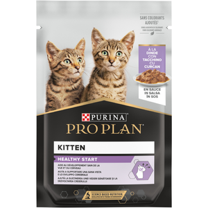 PRO PLAN KITTEN Plic hrană umedă pentru pisici cu Curcan