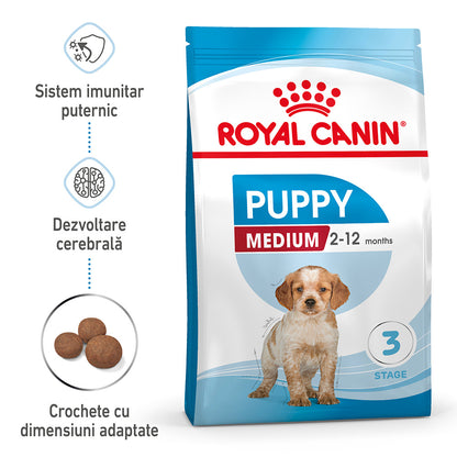 ROYAL CANIN SHN Medium PUPPY (vârsta până la 12 luni)