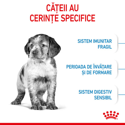 ROYAL CANIN SHN Medium PUPPY (vârsta până la 12 luni)