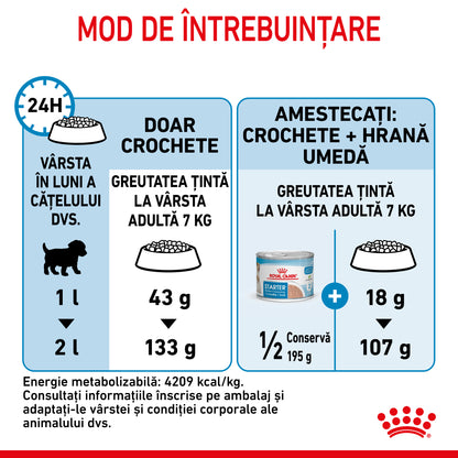 ROYAL CANIN SHN Mini Starter Mother & Babydog pt. femele gestante şi căţei