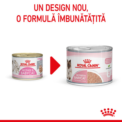 ROYAL CANIN FHN Mother & Babycat Conservă pentru pisicuţe 195g