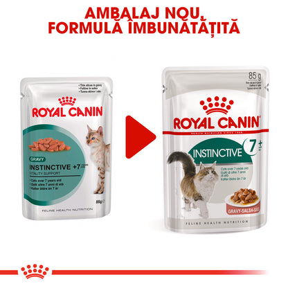 ROYAL CANIN FHN Instinctive +7 Plic pentru pisici SENIOARE 85g