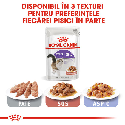 ROYAL CANIN FHN Sterilised Plic pentru pisici sterilizate 85g