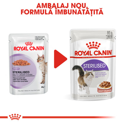 ROYAL CANIN FHN Sterilised Plic pentru pisici sterilizate 85g