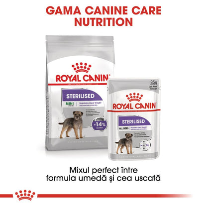 ROYAL CANIN CCN Sterilised Loaf Plic hrană umedă pentru câini 85g