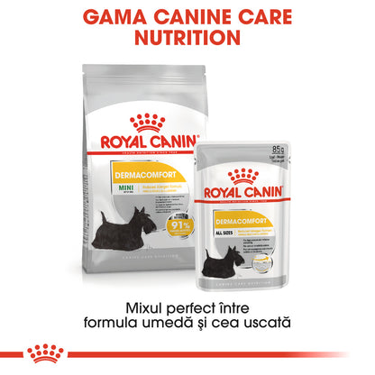 ROYAL CANIN CCN Dermacomfort Care Loaf Plic hrană umedă pentru câini 85g