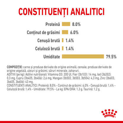ROYAL CANIN BHN Shih Tzu Loaf Plic hrană umedă pentru câini 85g