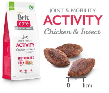 BRIT CARE Sustainable Activity, cu Pui şi Insecte