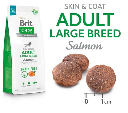 BRIT CARE Grain-free Adult Large Breed, cu Somon şi Cartofi