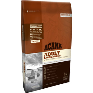 ACANA Heritage Adult Large Breed, hrana uscata pentru caini de talie mare, 17kg