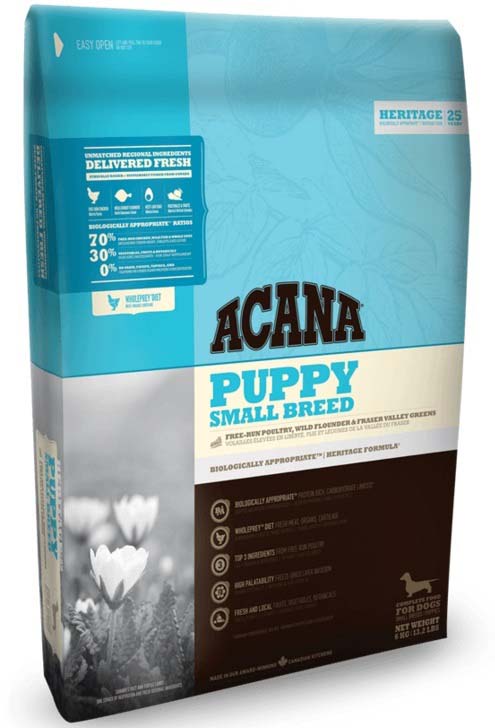 ACANA Hrana uscata PUPPY pentru caini de Talie Mica 