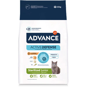 ADVANCE Hrana uscata pentru pisici YOUNG STERILIZED, cu Pui si Orez 10Kg