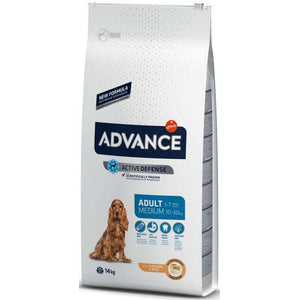 ADVANCE Medium Adult Pui si orez 14kg