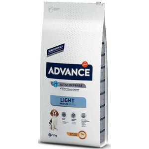 ADVANCE Medium LIGHT, Pui si orez, 12kg