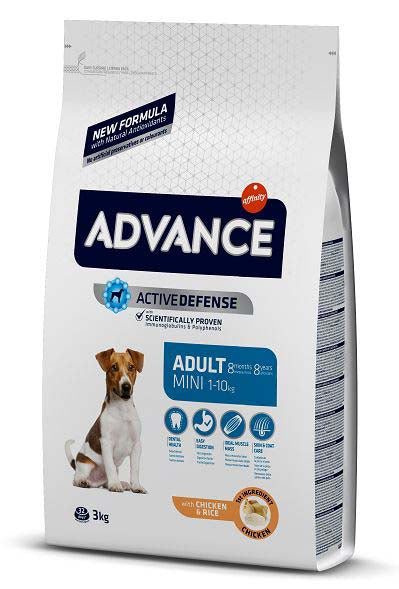 ADVANCE Mini Adult Pui si orez 3kg