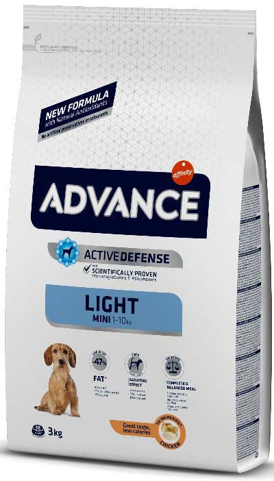 ADVANCE Mini LIGHT, Pui si orez, 3kg