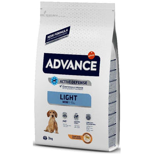 ADVANCE Mini LIGHT, Pui si orez, 3kg