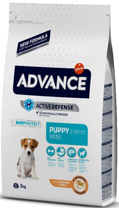 ADVANCE PUPPY Mini, Pui si orez