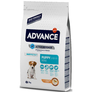 ADVANCE PUPPY Mini, Pui si orez, 3kg