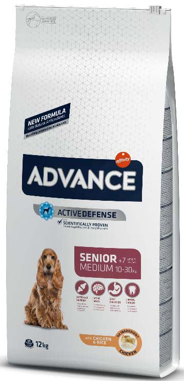 ADVANCE Senior Medium  +7 12kg - Maxi-Pet.ro